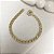 Pulseira Regulável Cravejada Banhada em Ouro - Imagem 2
