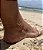 Tornozeleira Praia Concha Shell Ponto Luz Banhada Ouro - Imagem 3