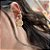 Piercing Fake Cravejado Zircônia 3mm Banhado em Ouro - Imagem 4