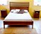 Cama de Casal 1,40 x 1,90 - ( 02 Mesas de Cabeceiras ) - Móveis de Gramado - Imagem 1