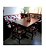 Conjunto Banco De Canto Alemão 1,30 x 1,30 (02 Cadeiras) (Mesa 90 x 90) - Móveis de Gramado - Imagem 1