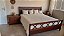 Cama de Casal Queen 1,40 x 1,90 – ( Acompanha 02 Mesas de Cabeceiras 60A x 50L x 40P ) - Móveis de Gramado - Imagem 1