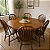Sala de Jantar Gramado 1,10 x 1,10 - (04 Cadeiras) - Madeira Maciça - Moveis de Gramado - Imagem 2