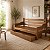 Sofa Cama Tricama Gramadense 190 x 80/1,40 Aberto - Bicama 1,90 x 80 - Madeira Maciça - Móveis de Gramado - Imagem 1
