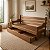 Sofa Cama Tricama Gramadense 190 x 1,00/1,90 Aberto - Bicama 1,90 x 80 - Madeira Maciça - Móveis de Gramado - Imagem 3