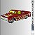 Miniatura 1:64 - Pick-up Vermelho Flame - Steel Car Garagem SA - Imagem 3
