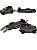 Miniatura Hummer H2 (2004) - Truck and Trailer - Johnny Lightning - JLBT014 - Imagem 2