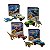 Kit com 4 Jurassic Era - Dinossauro Emborrachado mais Carrinho de Metal_2 - Imagem 1