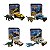 Kit com 4 Jurassic Era - Dinossauro Emborrachado mais Carrinho de Metal_3 - Imagem 1