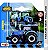 Maisto - Trator New Holland (Azul) - 1/64 - Imagem 1