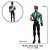 Max Steel - Boneco de Ação - Original - (Verde) | Mattel (Loose) - Imagem 1