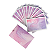 Baralho fluid color design abstrato (rosa) - Imagem 2