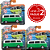 KIT Leve 3 pague 2 | Maisto - Volkswagen Kombi Type 2 Bus 1971 - 1:64 - Imagem 1