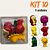 kit n. 10 - Bonecos Gogos 6 unidades - Panini | Loose - Imagem 1