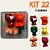 kit n. 22 - Bonecos Gogos 6 unidades - Panini | Loose - Imagem 1