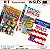 Kit passatempos Inglês - 02 Rev. 192 pág. + Mini dicionário inglês 352 pág. - Imagem 1