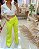 Calça Wide Leg Lime - Imagem 1
