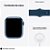 Apple Watch Series 7 (GPS 45mm) - Caixa de Alumínio Azul - Pulseira esportiva azul-abissal - Imagem 3