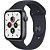 Apple Watch SE GPS 40mm Caixa Cinza-Espacial de Alumínio Pulseira Esportiva Meia-Noite - Imagem 1
