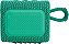 Caixa de Som Portátil JBL Go 3 com Bluetooth e À Prova de Poeira e Água - Verde - Imagem 3