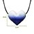 Colar Difusor Pessoal Coração p/ Óleo Essencial - Deep Blue - Ortega Aromatizadores - Imagem 4