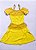 Vestido de Princesa Infantil  Bela Amarelo - Fantasia - Imagem 2