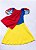 Vestido de Princesa Infantil  - Branca de Neve Fantasia - Imagem 2