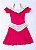 Vestido de Princesa Infantil Aurora Rosa - Fantasia - Imagem 2