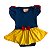 Body Princesa Baby Branca de Neve - Imagem 1