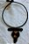 Colar tipo choker preto - Imagem 1