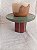 Porta Velas Pedestal Redondo Bicolor - Imagem 2