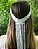 Tiara Headband em Macramê Artesanal para Noivas Personalizada - Imagem 2