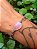 Pulseira de aço com pedra natural - Imagem 1