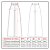 Calça alfaiataria pantalona jeans feminina - Imagem 7