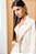Blazer alongado de linho feminino - Imagem 5