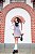Vestido pied poule feminino - Imagem 4