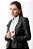 Blazer alongado de Oxford preto - Imagem 2