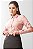 Camisa rose blush de tricoline com pences, ajustada feminina - Imagem 4