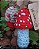 Brinco cogumelo smurf - Imagem 4