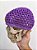 Headpiece 4 tons de roxo - Imagem 3