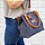 Bolsa Feminina Média Jeans Tipo Bucket Camila Prendada - Imagem 2