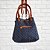 Bolsa Feminina Média Jeans Tipo Bucket Camila Prendada - Imagem 5