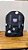 Mochila  Nylon Tecido 3 Repartições Preto ou Rosa Com Broche - Imagem 1