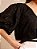 Blusa Patricia Tela Bordada Preta - Imagem 3