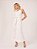 Vestido Marisa Midi Crepe Off White - Imagem 5