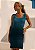 Vestido Rayane em Tricot Degradê Azul - Imagem 5