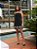 Vestido Gabi Curto com Franja Preto Preto - Imagem 5