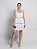 Vestido Gleise Chiffon Fluído Vivo Off White - Imagem 1