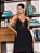 Vestido Geisa Musseline Animal Print Preto - Imagem 3