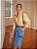 Saia Jeans Jessica Azul - Imagem 1